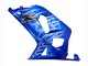 Billige Blau mit Weiß Flamme 2001-2003 Suzuki GSXR 600 / GSXR 750 Motorrad Verkleidung