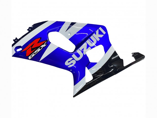 Billige Blau Weiß Glänzendes Schwarz Rot 2001-2003 Suzuki GSXR 600 / GSXR 750 Motorrad Verkleidung
