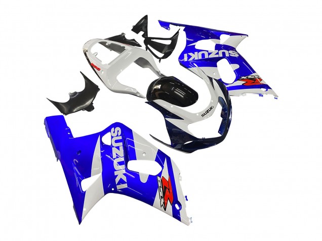 Billige Weiß Blau Glänzendes Schwarz Rot 2001-2003 Suzuki GSXR 600 / GSXR 750 Motorrad Verkleidung