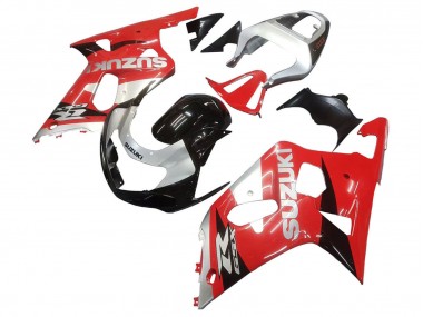 Billige Rot Weiß Glänzendes Schwarz 2001-2003 Suzuki GSXR 600 / GSXR 750 Motorrad Verkleidung