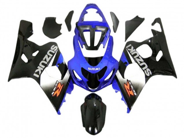 Billige Blau Schwarz 2004-2005 Suzuki GSXR 600 / GSXR 750 Motorrad Verkleidung