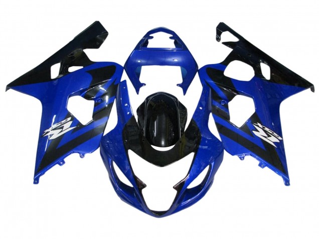 Billige Blau Schwarz 2004-2005 Suzuki GSXR 600 / GSXR 750 Motorrad Verkleidung Kit