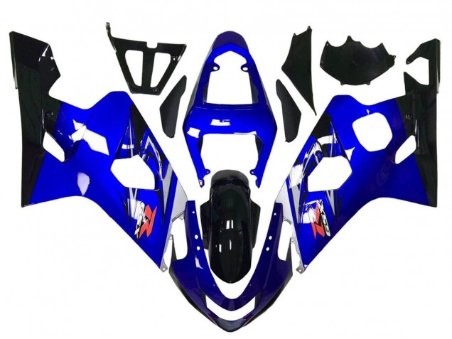 Billige Blau Weiß Schwarz 2004-2005 Suzuki GSXR 600 / GSXR 750 Motorrad Verkleidung