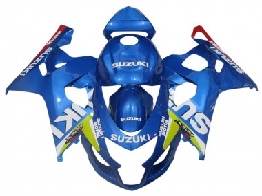 Billige Blau Grün Rot Motul 2004-2005 Suzuki GSXR 600 / GSXR 750 Motorrad Verkleidung