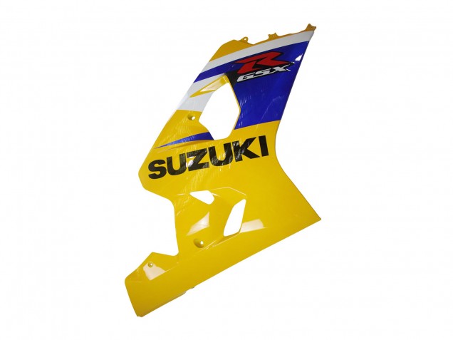 Billige Gelb Weiß Blau Schwarz 2004-2005 Suzuki GSXR 600 / GSXR 750 Motorrad Verkleidung