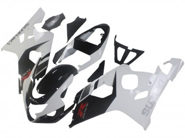 Billige Weiß Schwarz Rot 2004-2005 Suzuki GSXR 600 / GSXR 750 Motorrad Verkleidung