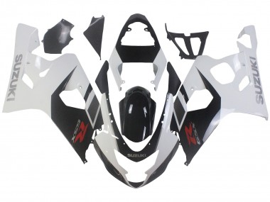 Billige Weiß Schwarz Rot 2004-2005 Suzuki GSXR 600 / GSXR 750 Motorrad Verkleidung