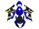 Billige Blau Gelb Schwarz 2004-2005 Suzuki GSXR 600 / GSXR 750 Motorrad Verkleidung