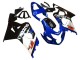 Billige Blau Weiß Schwarz 2004-2005 Suzuki GSXR 600 / GSXR 750 Motorrad Verkleidung