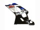 Billige Blau Weiß Schwarz 2004-2005 Suzuki GSXR 600 / GSXR 750 Motorrad Verkleidung