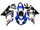Billige Blau Weiß Schwarz 2004-2005 Suzuki GSXR 600 / GSXR 750 Motorrad Verkleidung