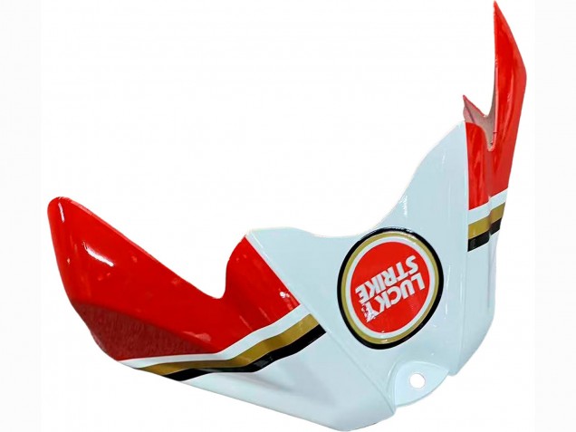 Billige Weiß Rot Motul Lucky Strike 2008-2010 Suzuki GSXR 600 / GSXR 750 Motorrad Verkleidung