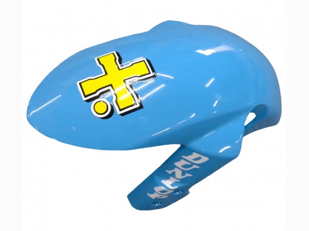 Billige Blau Gelb Rizla 2008-2010 Suzuki GSXR 600 / GSXR 750 Motorrad Verkleidung
