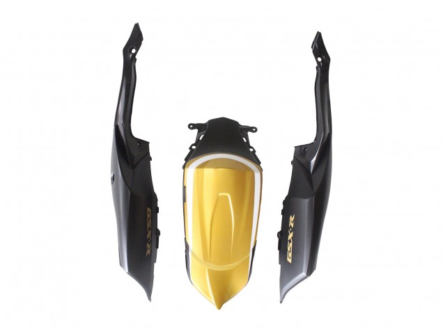 Billige Matt Schwarz Weiß Gold 2008-2010 Suzuki GSXR 600 / GSXR 750 Motorrad Verkleidung