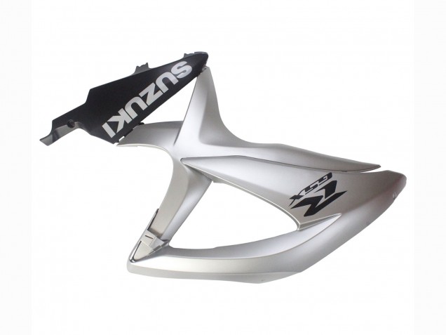 Billige Silber Matt Schwarz 2008-2010 Suzuki GSXR 600 / GSXR 750 Motorrad Verkleidung