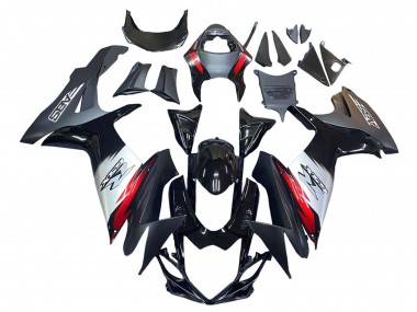 Billige Glänzendes Schwarz Geschmiedet Carbonfaser Silber Rot 2011-2024 Suzuki GSXR 600 / GSXR 750 Motorrad Verkleidung