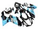 Billige Glänzendes Schwarz Hellblau 2011-2024 Suzuki GSXR 600 / GSXR 750 Motorrad Verkleidung