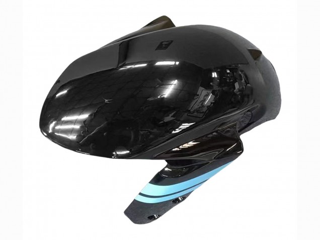Billige Glänzendes Schwarz Hellblau 2011-2024 Suzuki GSXR 600 / GSXR 750 Motorrad Verkleidung