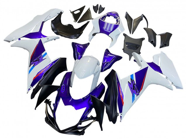 Billige Blau Lila Weiß 2011-2024 Suzuki GSXR 600 / GSXR 750 Motorrad Verkleidung