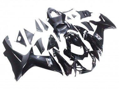 Billige Glänzendes Schwarz Matt Schwarz Weiß Aufkleber 2011-2024 Suzuki GSXR 600 / GSXR 750 Motorrad Verkleidung