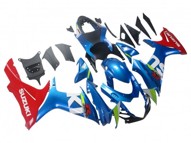 Billige Blau Rot 2011-2024 Suzuki GSXR 600 / GSXR 750 Motorrad Verkleidung