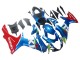 Billige Blau Rot 2011-2024 Suzuki GSXR 600 / GSXR 750 Motorrad Verkleidung