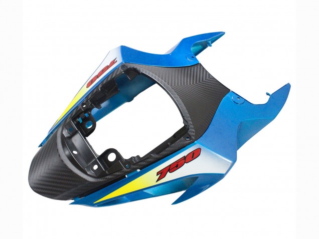 Billige Blau Weiß Rot 2011-2024 Suzuki GSXR 600 / GSXR 750 Motorrad Verkleidung