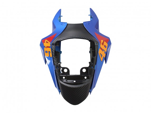 Billige Hellblau Orange Schwarz Weiß Hai 46 2011-2024 Suzuki GSXR 600 / GSXR 750 Motorrad Verkleidung