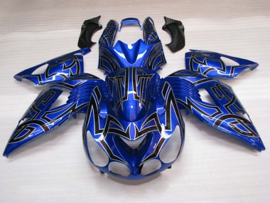 Billige Blau Schwarz 2011-2024 Suzuki GSXR 600 / GSXR 750 Motorrad Verkleidung