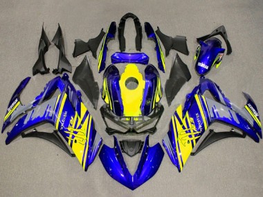 Billige Gelb Blau Schwarz Monster 2015-2018 Yamaha YZF R3/R25 Motorrad Verkleidung