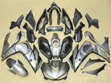 Billige Grau Schwarz 2015-2018 Yamaha YZF R3/R25 Motorrad Verkleidung