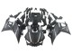 Billige Matt Schwarz Silber 2019-2021 Yamaha YZF R3/R25 Motorrad Verkleidung