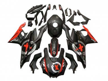 Billige Rot Schwarz Carbonfaser 2019-2021 Yamaha YZF R3/R25 Motorrad Verkleidung