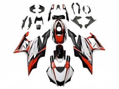 Billige Weiß Rot Schwarz 2019-2021 Yamaha YZF R3/R25 Motorrad Verkleidung