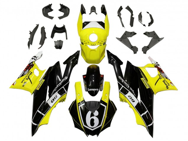 Billige Gelb Weiß Glänzendes Schwarz Lenovo 6 2019-2021 Yamaha YZF R3/R25 Motorrad Verkleidung