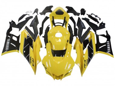 Billige Gelb Schwarz 2019-2021 Yamaha YZF R3/R25 Motorrad Verkleidung