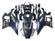 Billige Marble Schwarz Silber Blau Geschmiedet Carbonfaser Stil 2022-2024 Yamaha YZF R3/R25 Motorrad Verkleidung