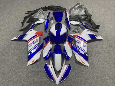 Billige Blau Weiß Rot Semakin Didepan 2022-2024 Yamaha YZF R3/R25 Motorrad Verkleidung