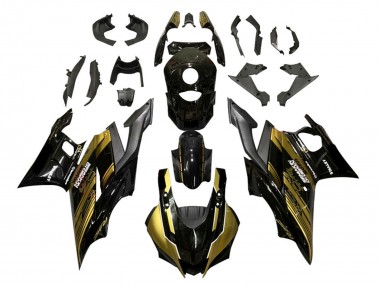 Billige Gold Glänzendes Schwarz Semakin Didepan 2022-2024 Yamaha YZF R3/R25 Motorrad Verkleidung