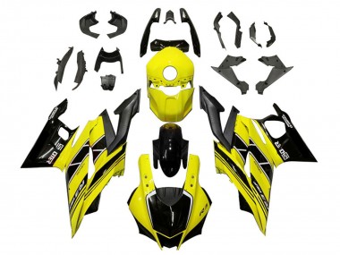 Billige Gelb Schwarz 2022-2024 Yamaha YZF R3/R25 Motorrad Verkleidung
