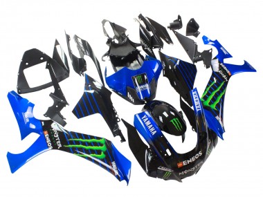 Billige Blau Schwarz Grün Schwarz ENEOS Monster 2020-2025 Yamaha YZF 1000 R1 Motorrad Verkleidung