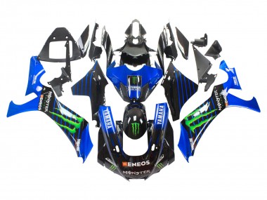 Billige Blau Schwarz Grün Schwarz ENEOS Monster 2020-2025 Yamaha YZF 1000 R1 Motorrad Verkleidung