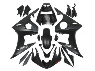 Billige Matt Schwarz 2006-2009 Yamaha YZF R6S Motorrad Verkleidung