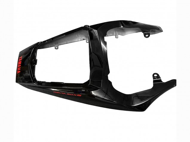 Billige Glänzendes Schwarz Rot 2006-2009 Yamaha YZF R6S Motorrad Verkleidung