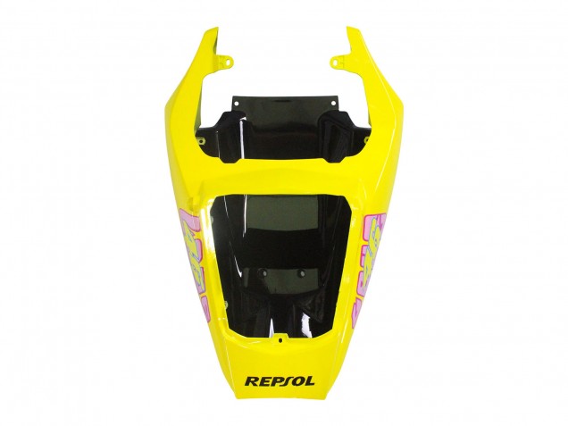 Billige Gelb Rosa Glänzendes Schwarz Rossi Repsol 46 2006-2009 Yamaha YZF R6S Motorrad Verkleidung