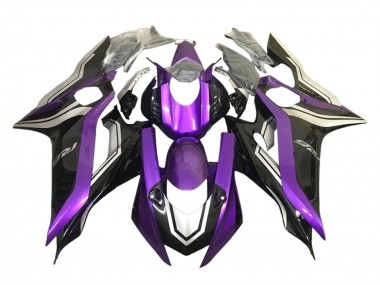 Billige Silber Lila Glänzendes Schwarz 2017-2023 Yamaha YZF 600 R6 Motorrad Verkleidung