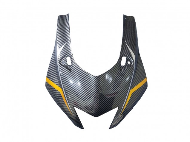 Billige Gold Schwarz Carbonfaser 2017-2023 Yamaha YZF 600 R6 Motorrad Verkleidung