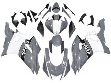 Billige Nardo Grau Weiß 2017-2023 Yamaha YZF 600 R6 Motorrad Verkleidung