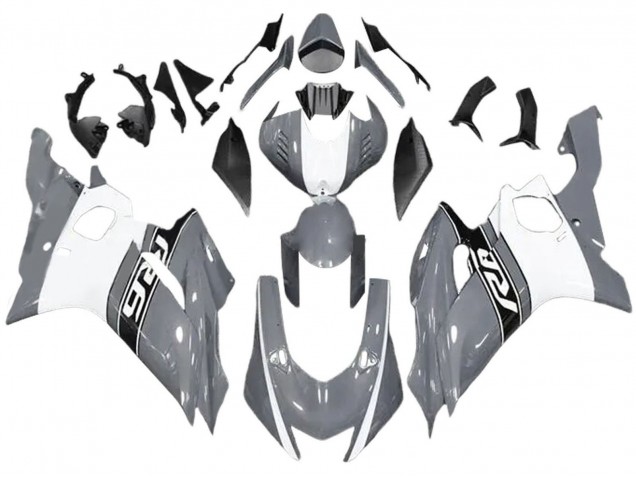 Billige Nardo Grau Weiß 2017-2023 Yamaha YZF 600 R6 Motorrad Verkleidung