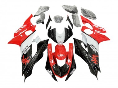 Billige Weiß Rot Schwarz GYTR Yamalube 2017-2023 Yamaha YZF 600 R6 Motorrad Verkleidung